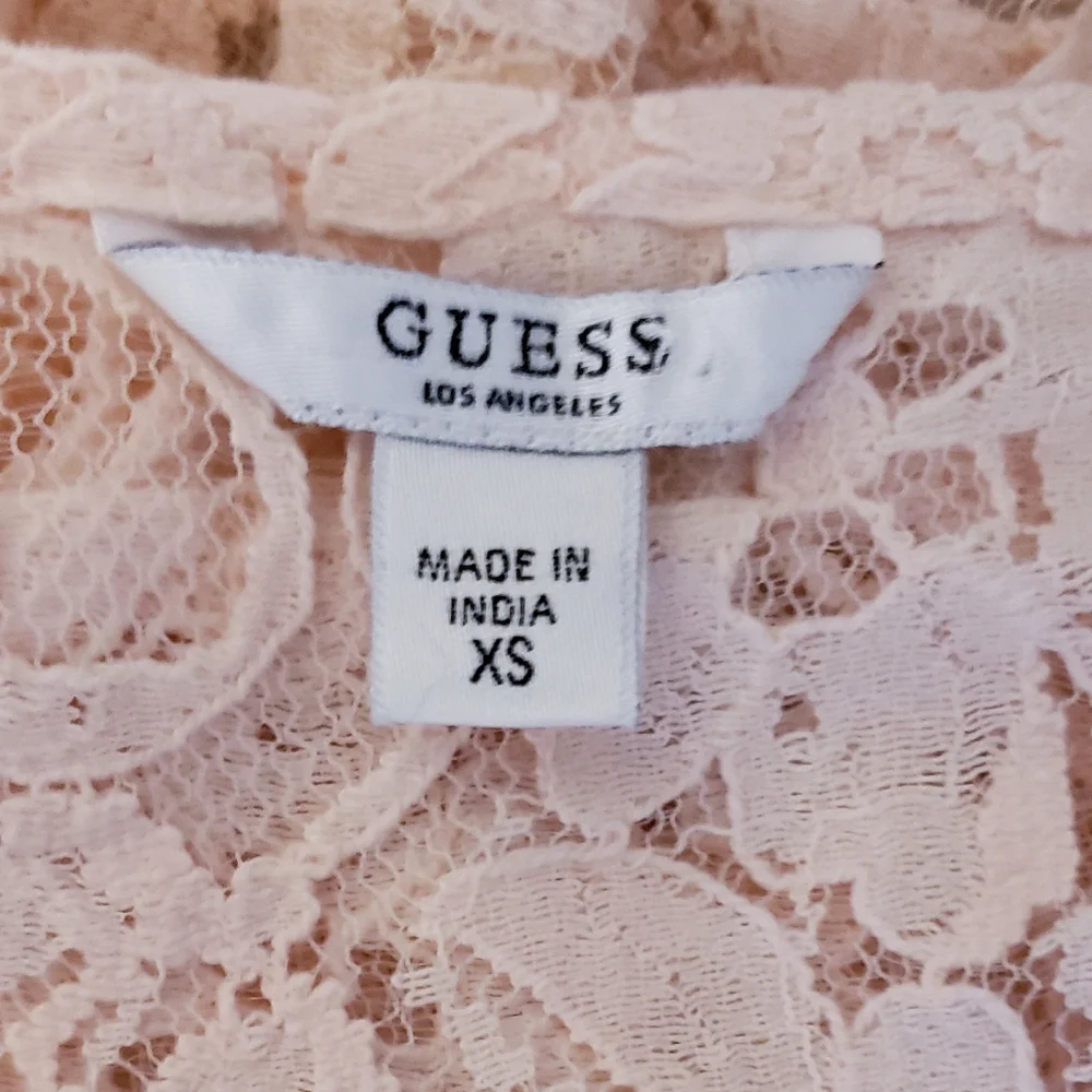 Guess Bell Sleeve Floral Lace Mini Dress - Picture 6 of 10